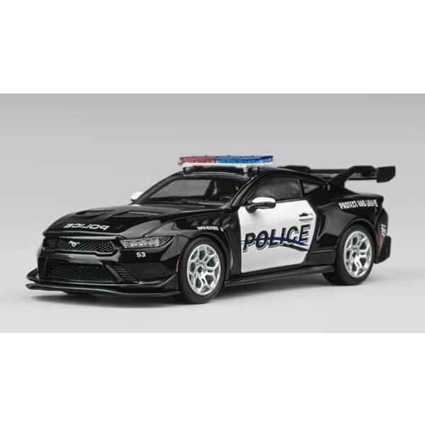画像1: CM Model 1/64 Ford Mustang GTD Police Car