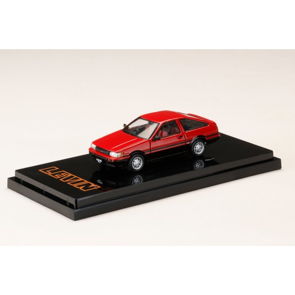 画像2: Hobby JAPAN 1/64 Toyota Corolla Levin AE86 3-Door GT-Apex (1983) Red/Black