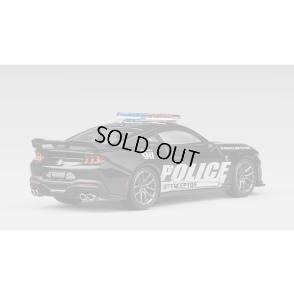 画像2: CM Model 1/64 Ford Mustang Dark Horse Police Car