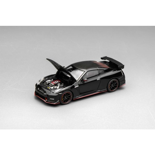 画像3: MOTORHELIX 1/64 Nissan GT-R NISMO (R35) Special Edition 2022 Meteor Black Flake Pearl