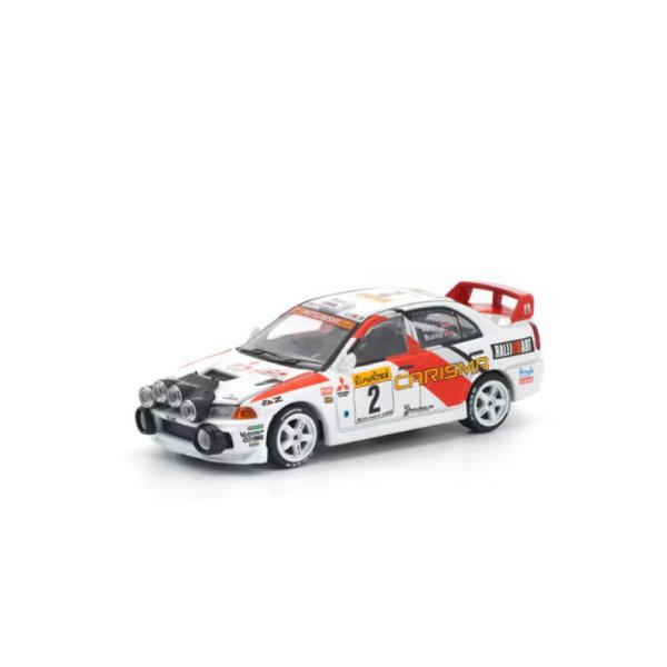 画像1: POP RACE 1/64 Mitsubishi Lancer Evolution IV 1998 Monte Carlo Rally