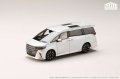 Hobby JAPAN 1/43 MARK43 Toyota Alphard Executive Lounge - Platinum White Pearl Mica