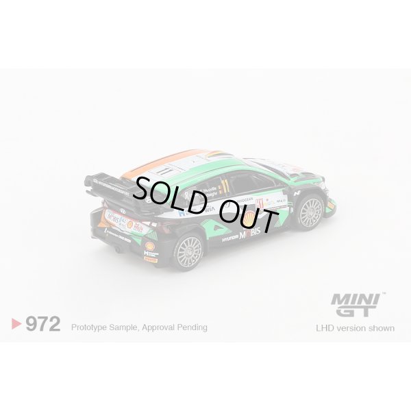 画像2: MINI GT 1/64 Hyundai i20 N Rally1 Croatia Rally Power Stage 2023 Winning Car #11 (LHD)