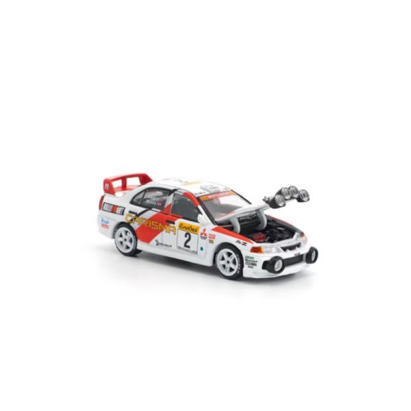 画像5: POP RACE 1/64 Mitsubishi Lancer Evolution IV 1998 Monte Carlo Rally
