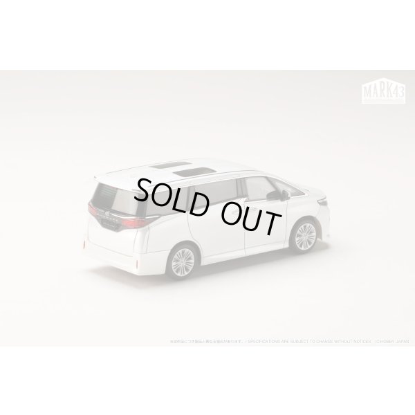 画像2: Hobby JAPAN 1/43 MARK43 Toyota Alphard Z Platinum - White Pearl Mica