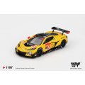 MINI GT 1/64 Chevrolet Corvette Z06 GT3.R IMSA 24 Hours of Daytona 2025 #4 Corvette Racing by Pratt Miller Motorsports