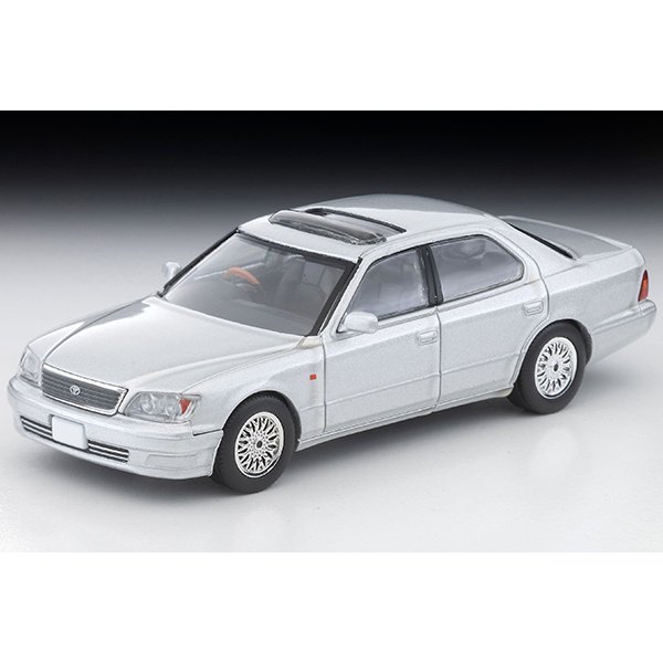 画像1: TOMYTEC 1/64 Limited Vintage NEO Toyota Celsior B-Spec eR Version 10th Anniversary Edition (Silver)