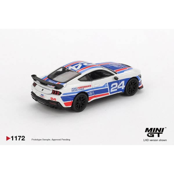 画像2: MINI GT 1/64 Ford Mustang Dark Horse #24 Ford Performance Racing School