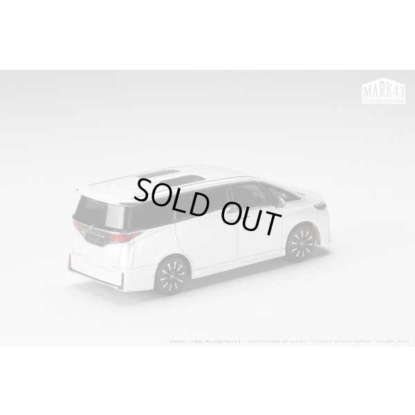画像2: Hobby JAPAN 1/43 MARK43 Toyota Vellfire Executive Lounge - Platinum White Pearl Mica