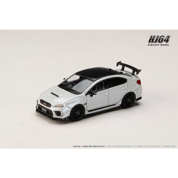 画像2: Hobby JAPAN 1/64 Subaru S208 NBR Challenge Package Crystal White Pearl