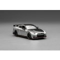 MOTORHELIX 1/64 Nissan GT-R NISMO (R35) Special Edition 2022 Ultimate Metal Silver