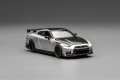 MOTORHELIX 1/64 Nissan GT-R NISMO (R35) Special Edition 2022 Ultimate Metal Silver