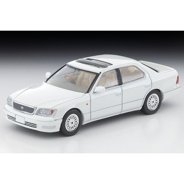 画像1: TOMYTEC 1/64 Limited Vintage NEO Toyota Celsior C-Spec 10th Anniversary Edition (White)