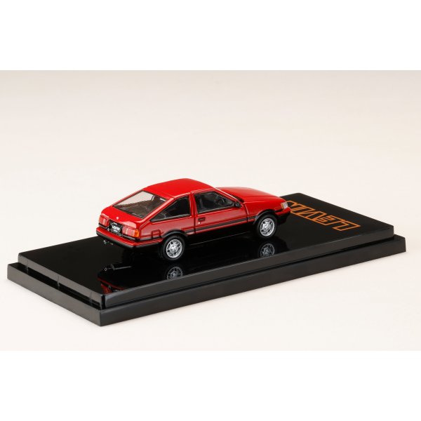 画像3: Hobby JAPAN 1/64 Toyota Corolla Levin AE86 3-Door GT-Apex (1983) Red/Black