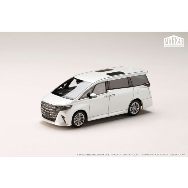画像1: Hobby JAPAN 1/43 MARK43 Toyota Alphard Z Platinum - White Pearl Mica