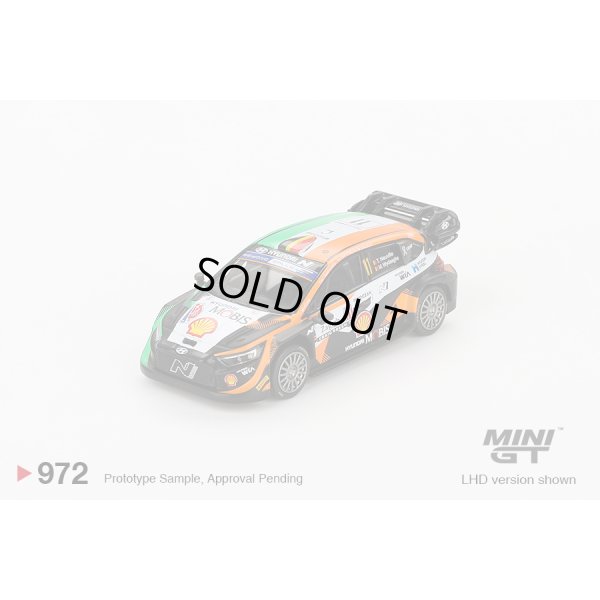 画像1: MINI GT 1/64 Hyundai i20 N Rally1 Croatia Rally Power Stage 2023 Winning Car #11 (LHD)