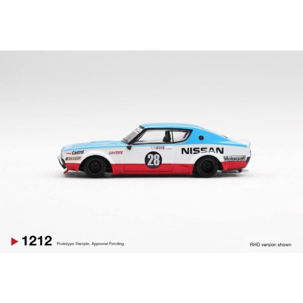 画像3: MINI GT 1/64 Nissan Skyline "Kenmeri" Liberty Walk Nissan Racing '75 Concept (RHD)