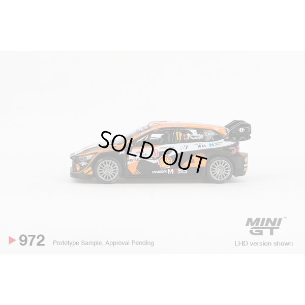 画像3: MINI GT 1/64 Hyundai i20 N Rally1 Croatia Rally Power Stage 2023 Winning Car #11 (LHD)