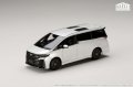 Hobby JAPAN 1/43 MARK43 Toyota Vellfire Z Premier - Platinum White Pearl Mica