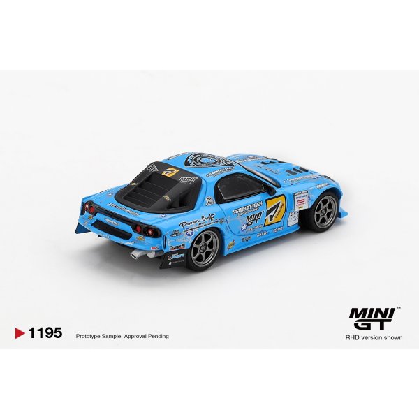 画像2: MINI GT 1/64 Mazda RX-7 RE Amemiya 2025 D1 GP (RHD)