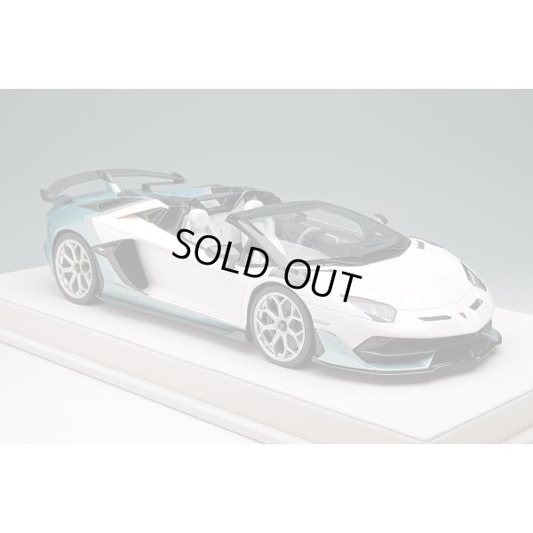 画像5: EIDOLON 1/18 Lamborghini Aventador SVJ Roadster 2020 Ad Personam 2-tone paint Pearl White / Azzurro Tetis Limited 50 pcs.