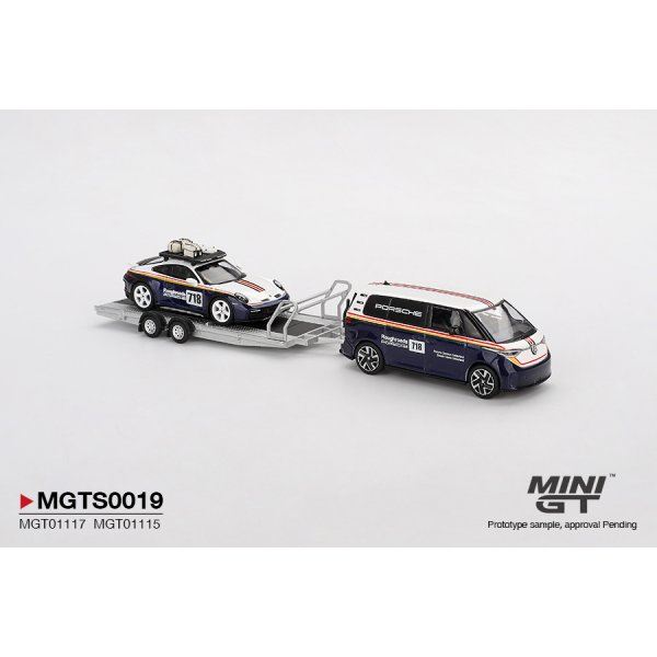 画像6: MINI GT 1/64 Porsche 911 Dakar #718 / Volkswagen ID. Buzz Porsche Centrum Gelderland Roughroads Set