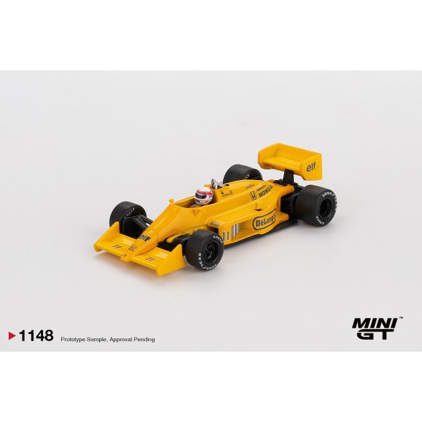 画像2: MINI GT 1/64 Lotus 99T Monaco Grand Prix 1987 #11 Satoru Nakajima [Blister Packaging]