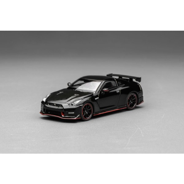 画像1: MOTORHELIX 1/64 Nissan GT-R NISMO (R35) Special Edition 2022 Meteor Black Flake Pearl