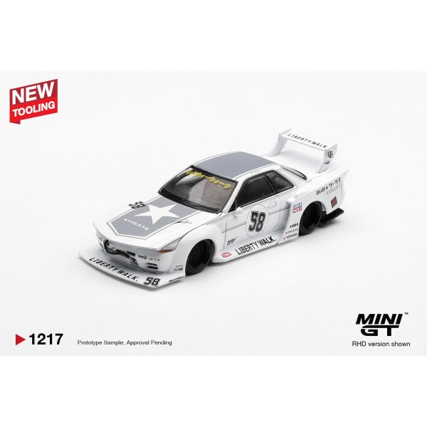 画像1: MINI GT 1/64 LBWK Nissan Skyline GT-R R32 Kaido Works Tokyo Auto Salon 2025 (RHD)