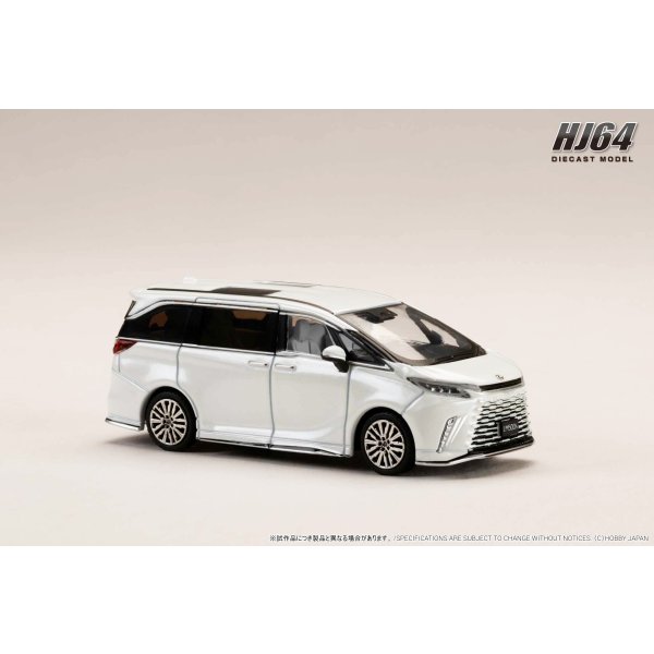 画像2: Hobby JAPAN 1/64 Lexus LM Custom Version 4-Seater 500h (RHD) Sonic Quartz / White Interior