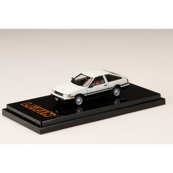 画像2: Hobby JAPAN 1/64 Toyota Corolla Levin AE86 3-Door GT-Apex (1983) White/Black