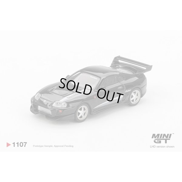 画像1: MINI GT 1/64 Toyota Supra VeilSide Combat V-II Black (LHD)