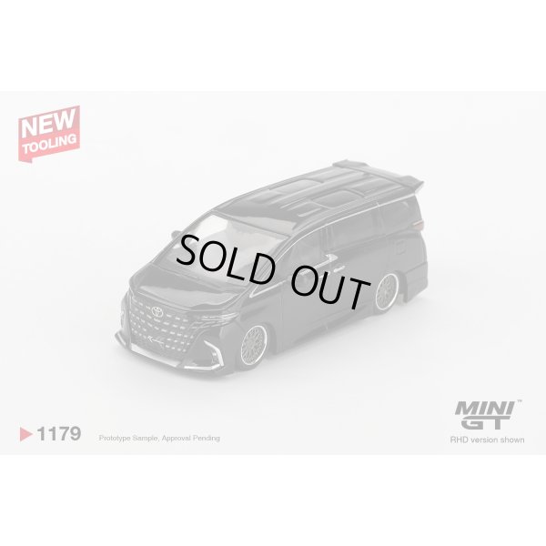 画像1: MINI GT 1/64 Toyota Alphard 40 KUHL Black (RHD)