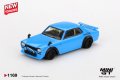 MINI GT 1/64 Nissan LB★Nation Hakosuka Baby Blue (RHD)