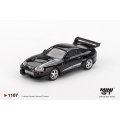 MINI GT 1/64 Toyota Supra VeilSide Combat V-II Black (RHD)