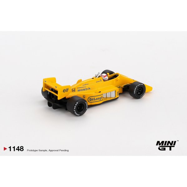 画像3: MINI GT 1/64 Lotus 99T Monaco Grand Prix 1987 #11 Satoru Nakajima [Blister Packaging]