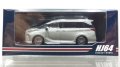 Hobby JAPAN 1/64 Lexus LM Custom Version 4-Seater 500h (RHD) Sonic Titanium / White Interior