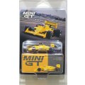 MINI GT 1/64 Lotus 99T Monaco Grand Prix 1987 #11 Satoru Nakajima [Blister Packaging]