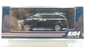 Hobby JAPAN 1/64 Lexus LM Custom Version 4-Seater 500h (RHD) Graphite Black Glass Flake / White Interior