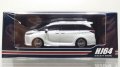 Hobby JAPAN 1/64 Lexus LM Custom Version 6-Seater 500h (RHD) / Black Interior - Sonic Quartz