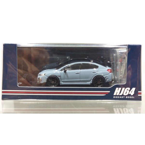 画像1: Hobby JAPAN 1/64 Subaru S208 NBR Challenge Package Cool Grey Khaki
