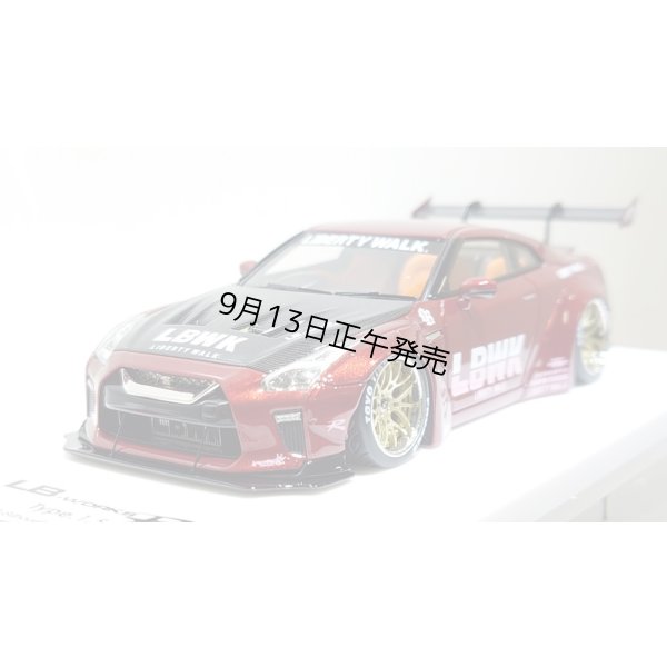 画像10: EIDOLON 1/43 LB WORKS GT-R Type 1.5 (LB-Silhouette GT Wing) Vino Rosso Limited 32 pcs. 