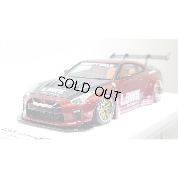 画像9: EIDOLON 1/43 LB WORKS GT-R Type 1.5 (LB-Silhouette GT Wing) Vino Rosso Limited 32 pcs. 