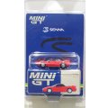 MINI GT 1/64 Honda NS-X Prototype Mid-ship Sports 1989 with Ayrton Senna Figure (LHD) [Blister Packaging]