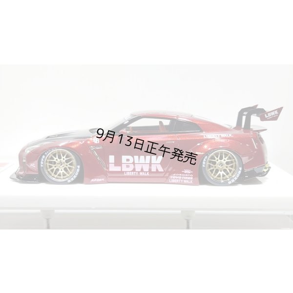 画像3: EIDOLON 1/43 LB WORKS GT-R Type 1.5 (LB-Silhouette GT Wing) Vino Rosso Limited 32 pcs. 