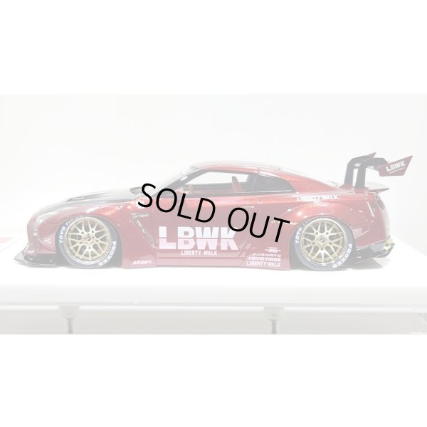 画像2: EIDOLON 1/43 LB WORKS GT-R Type 1.5 (LB-Silhouette GT Wing) Vino Rosso Limited 32 pcs. 