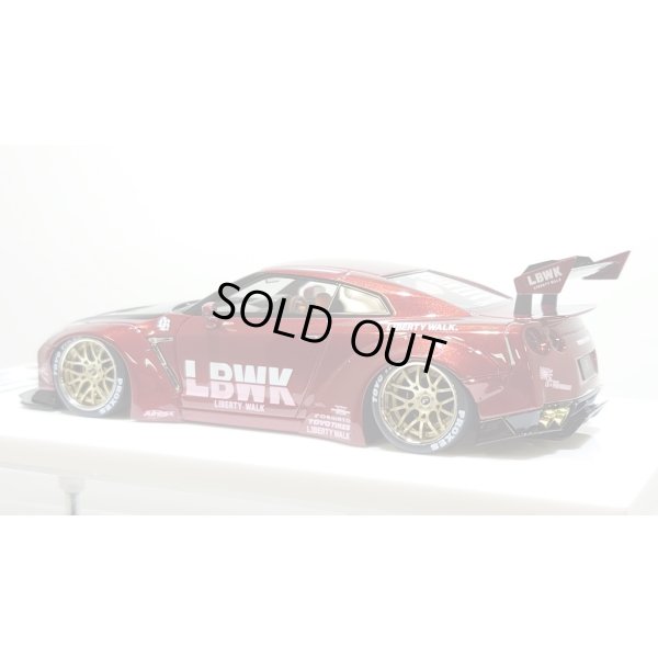 画像3: EIDOLON 1/43 LB WORKS GT-R Type 1.5 (LB-Silhouette GT Wing) Vino Rosso Limited 32 pcs. 
