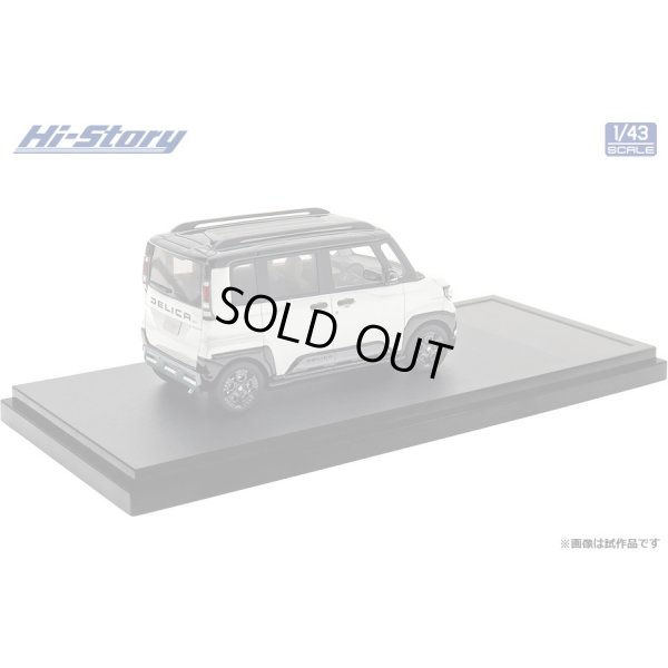 画像3: Hi Story 1/43 Mitsubishi Delica Mini (2025) White Pearl x Black Mica