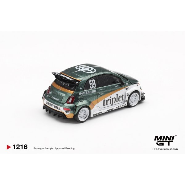 画像3: MINI GT 1/64 Abarth 595 LB-WORKS TY Edition (RHD)