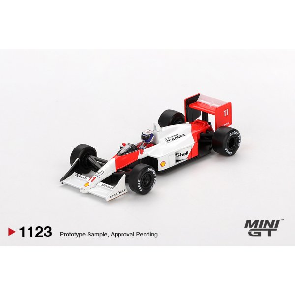 画像2: MINI GT 1/64 McLaren MP4/4 Japanese Grand Prix 1988 2nd Place Car #11 Alain Prost